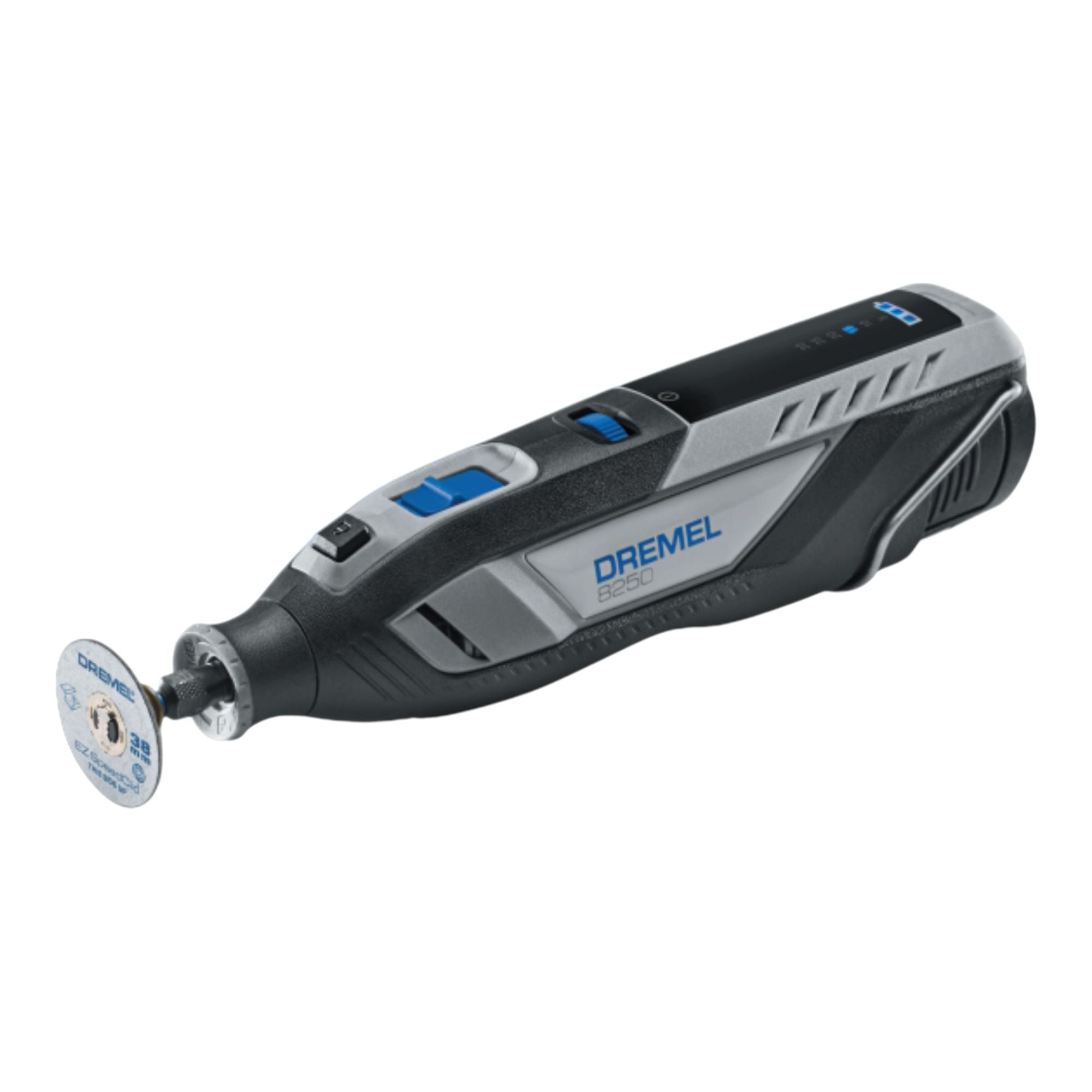 Dremel 8250 Platinum Akku Multifunktionswerkzeug 12 V Brushless F0138250JF 2x Akku 2 0 Ah Ladegeraet 65 tlg Zubehoer Set Box 1 - toolbrothers