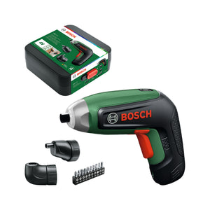 Bosch IXO 8-Set Akku Schrauber 3,6 V 6,5 Nm ( 06039G4001 ) + 1x Akku 2,0 Ah + 10 tlg. Bit Set + Koffer - ohne Ladegerät