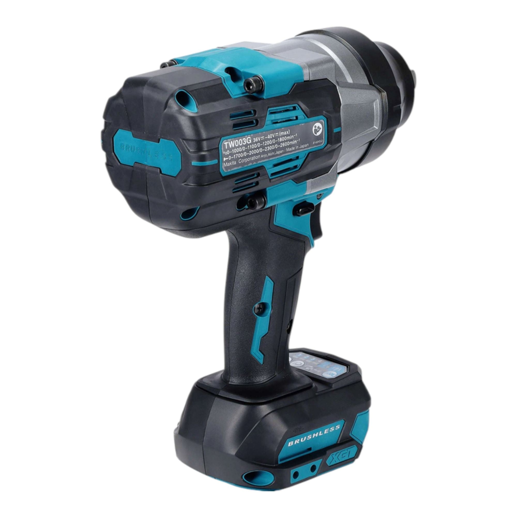 Makita TW 003 GU101 Akku Schlagschrauber 40 V max 1360 Nm 1 2 Brushless 1x Akku 4 0 Ah Ladegeraet 2 - toolbrothers