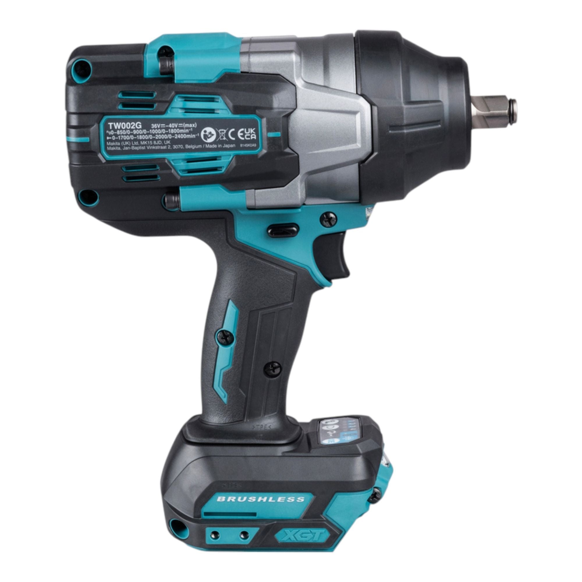Makita TW 002 GD1 Akku Schlagschrauber 40 V max 2200 Nm 1 2 Brushless 1x Akku 2 5 Ah ohne Ladegeraet 4 - toolbrothers