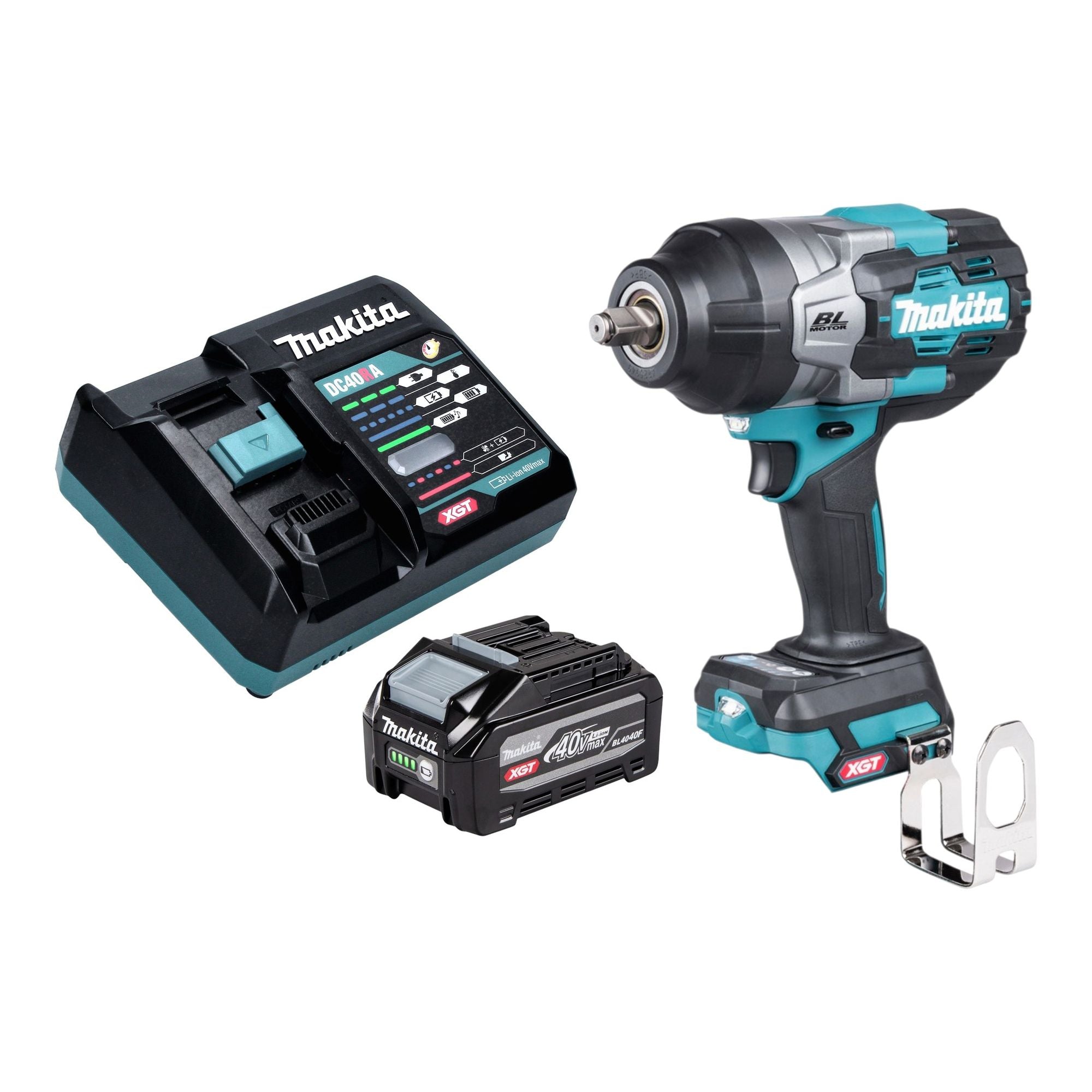 Makita TW 002 GU101 Akku Schlagschrauber 40 V max 2200 Nm 1 2 Brushless 1x Akku 4 0 Ah Ladegeraet 0 - toolbrothers