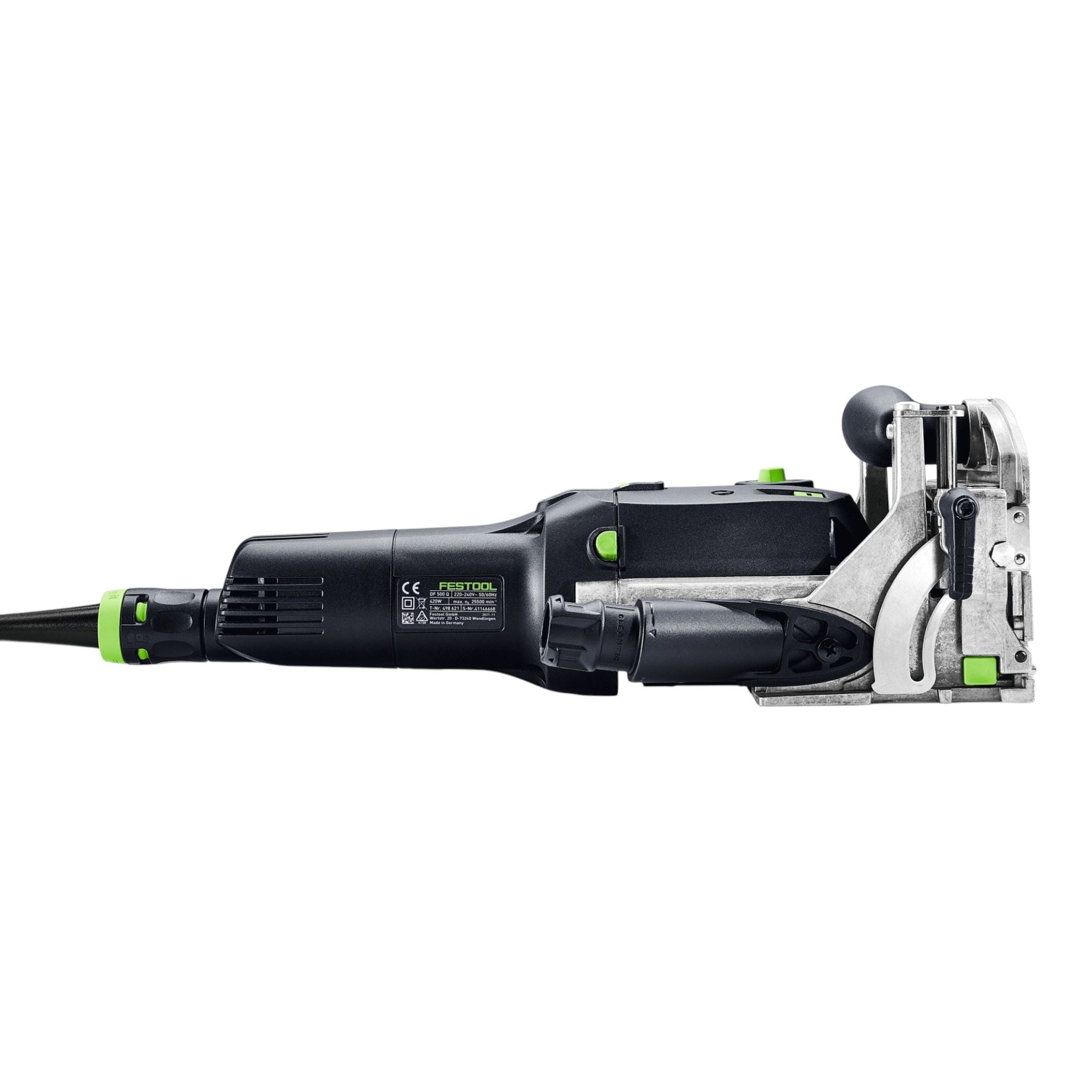 Festool DOMINO DF 500 RQ Set Duebelfraese 420 Watt 4 10 mm 1060 tlg DOMINO Duebel Buche Sortiment Systainer 4 - toolbrothers