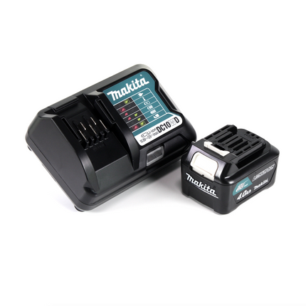 Makita HR 166 DWM1E1 Akku Bohrhammer 10,8V 1,1J SDS plus Brushless + 1x Akku 4,0Ah + Ladegerät + 64tlg. Zubehörset + Koffer - Toolbrothers