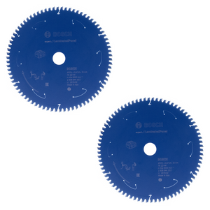 Bosch Kreissägeblatt Expert for Laminated Panel 254 x 1,8 x 30 mm 78 Zähne ( 2x 2608644553 )