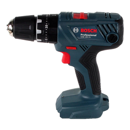 Bosch GSB 18V-21 Akku Schlagbohrschrauber 18V 55Nm + 2x Akku 2,0Ah + Ladegerät - Toolbrothers