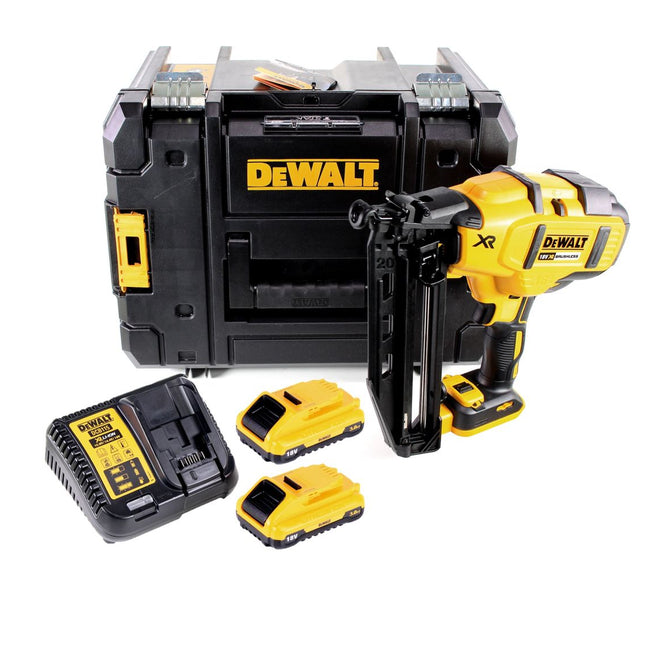 DeWalt DCN 660 L2 Akku Nagler 18V 32 - 63mm Brushless + 2x Akku 3,0Ah + Ladegerät + Koffer - Toolbrothers