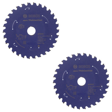 Bosch Kreissägeblatt Expert for Stainless Steel 136 x 1,5 x 20 / 15,875 mm 30 Zähne (2x 2608644530 ) - Toolbrothers