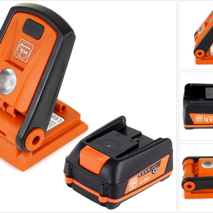 FEIN ALED 12 Akku LED - Lampe 12-18V + 1x Akku 3,0Ah 12V ( 92604200020 ) - Toolbrothers