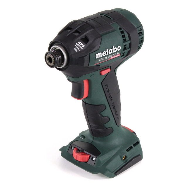 Metabo SSD 18 LTX 200 BL Akku Schlagschrauber 18V 200Nm 1/4" Brushless Solo ( 602396890 ) - ohne Akku, ohne Ladegerät - Toolbrothers