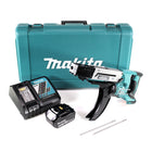 Makita DFR 750 RG1E Akku Magazinschrauber 18 V 45-75mm + 1x Akku 6,0Ah + Ladegerät + Koffer - Toolbrothers