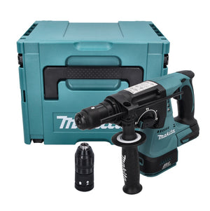 Makita DHR 243 ZJ Akku Bohrhammer 18 V 2,0 J SDS plus Brushless + Makpac - ohne Akku, ohne Ladegerät