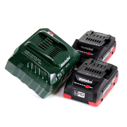 Metabo SSW 18 LTX 600 Akku Schlagschrauber 18V 600Nm 1/2" + 2x LIHD Akku 4,0Ah + Ladegerät + Koffer - Toolbrothers