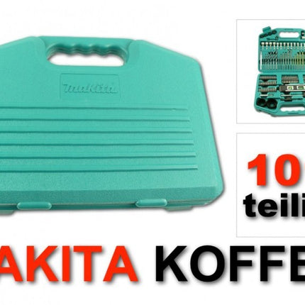 Makita BHP 453 18 V Akku Schlagbohrschrauber Set + 101 tlg Set + 1x DT AKKU + DT LADER + ALU KOFFER - Toolbrothers
