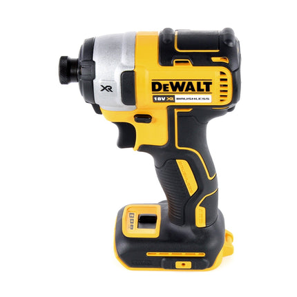 DeWalt DCF 887 Avvitatore a impulsi 18 V XR con attacco esagonale 1/4" in valigetta TStak+ 1x Batteria 2 Ah ​​​​​​​+ Caricatore