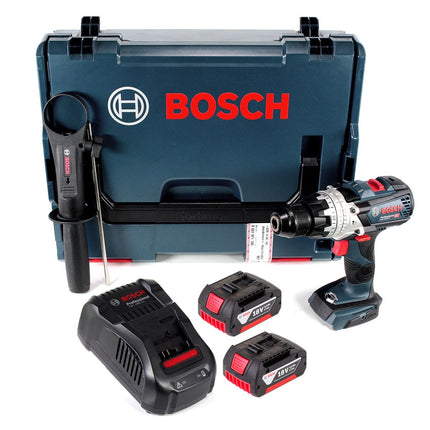 Bosch GSB 18V-85 C cordless impact drill 18V 85Nm 1/2" brushless + 2x rechargeable battery 3.0Ah + charger + L-Boxx