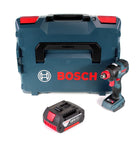 Bosch GDX 18 V-200 C Professional Llave de impacto a batería en maletín L-Boxx - Sin batería, sin cargador incluidos