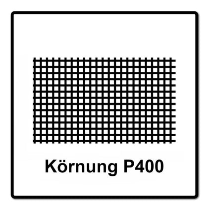 Mirka ABRANET Schleifstreifen Grip 93x180mm P400 100 Stk. ( 2x 5412805041 )