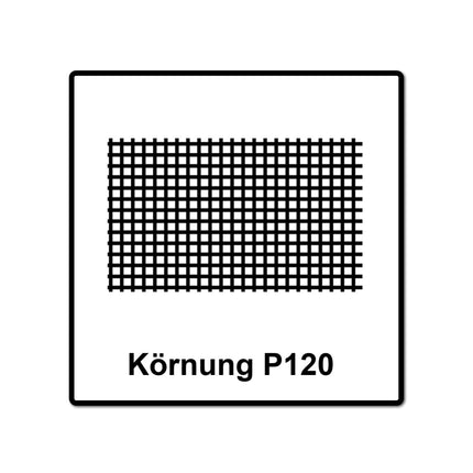 Mirka ABRANET 70x198mm Puño P120, 100ud. (2x5415005012)
