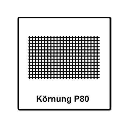 Mirka ABRANET 70x198mm Grip P80, 100Stk. ( 2x 5415005080 )