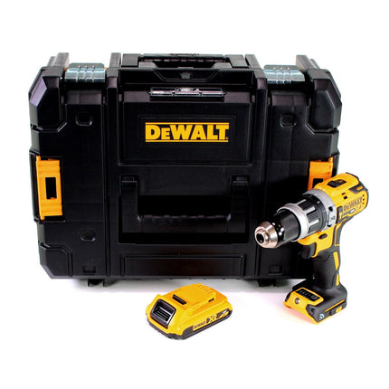 Dewalt DCD 797 NT Akku Schlagbohrschrauber 18V Brushless + 1x Akku 2,0Ah + TSTAK - ohne Ladegerät