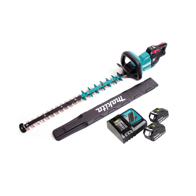 Cortasetos inalámbrico Makita DUH 751 RM 18V 75 cm sin escobillas + 2x batería 4.0Ah + cargador