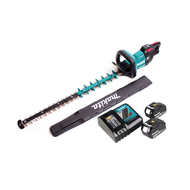 Cortasetos inalámbrico Makita DUH 751 RT 18V 75 cm sin escobillas + 2x batería 5.0Ah + cargador