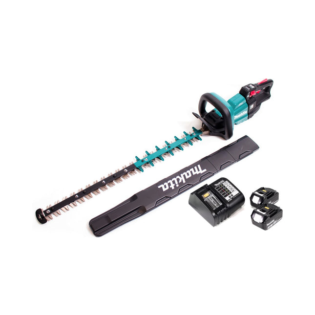 Makita DUH 751 SF cordless hedge trimmer 18V 75 cm brushless + 2x rechargeable battery 3.0Ah + charger