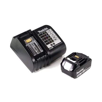 Taladro percutor inalámbrico Makita DHP 482 W SFX4 18 V 62 Nm + 1x batería 3.0Ah + cargador + 70 piezas. Juego de brocas + estuche