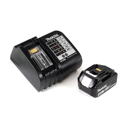 Makita DDF 484 STX4 Akku Schlagschrauber 18V 54Nm Brushless + 1x Akku 5,0Ah + Ladegerät + 70tlg. Bit Bohrer Set + Koffer