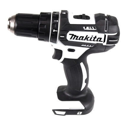 Taladro percutor inalámbrico Makita DHP 482 W SMX4 18 V 62 Nm + 1x batería 4,0Ah + cargador + 70 piezas. Juego de brocas + estuche