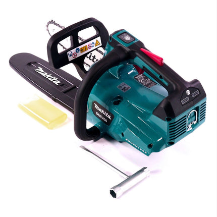 Makita DUC 256 Z Tronçonneuse à chaîne sans fil 36 V ( 2x 18 V ) Brushless 25 cm Solo - sans batterie, sans chargeur
