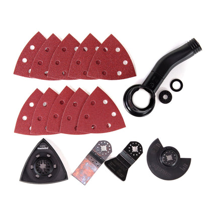 Metabo MT 18 LTX multiherramienta a batería 18V Solo + 1x batería 4.0Ah + cargador + maletín