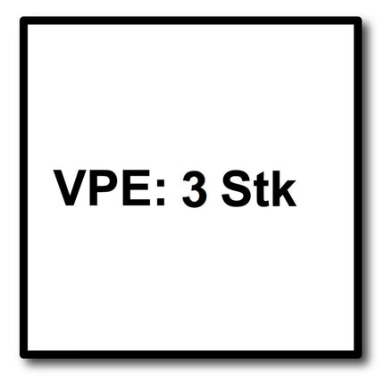 Festool 3x lama circolare Panther PW16 per legno 210 x 2,6 x 30 mm 210 mm 16 denti ( 3x 493196 ) TS