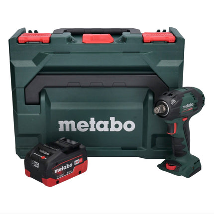 Metabo SSW 18 LTX 300 BL cordless impact wrench 18 V 300 Nm 1/2" brushless + 1x rechargeable battery 8.0 Ah + metaBOX - without charger