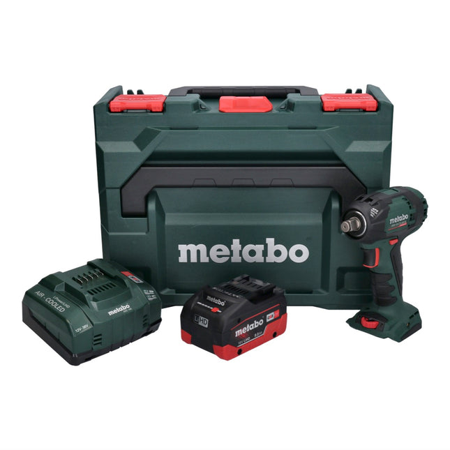 Metabo SSW 18 LTX 300 BL cordless impact wrench 18 V 300 Nm 1/2" brushless + 1x rechargeable battery 8.0 Ah + charger + metaBOX