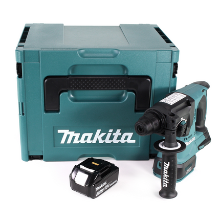 Makita DHR 242 F1J cordless hammer drill 18V 2.0J SDS-plus Brushless + 1x rechargeable battery 3.0Ah + Makpac - without charger
