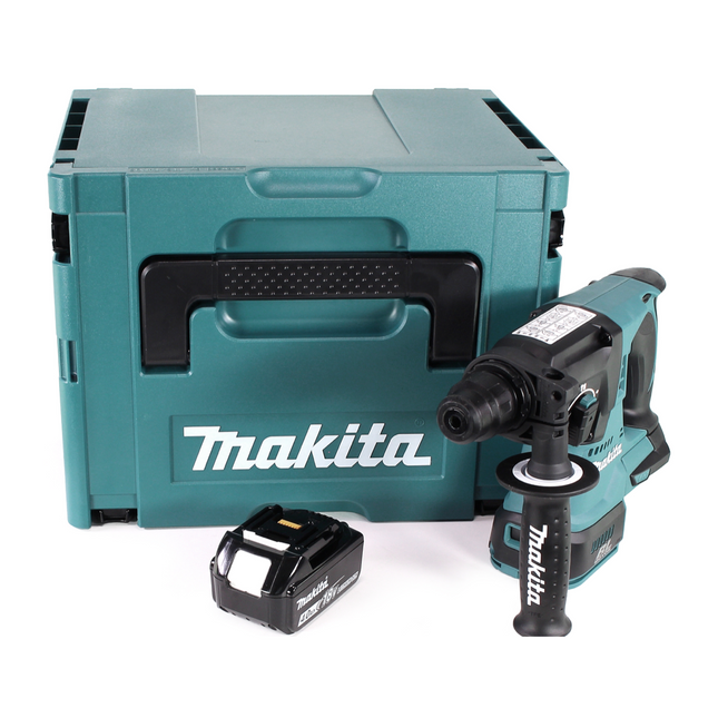 Makita DHR 242 M1J Akku Bohrhammer 18V 2,0J SDS-plus Brushless + 1x Akku 4,0Ah + Makpac - ohne Ladegerät