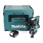 Makita DHR 242 G1J cordless hammer drill 18V 2.0J SDS-plus Brushless + 1x rechargeable battery 6.0Ah + Makpac - without charger