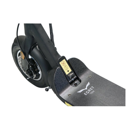 EGRET TEN V4 48 V E-Scooter Elektro Roller 500 Watt Motor ( 95806-B ) 20 km/h bis zu 42 km Reichweite schwarz Straßenzulassung mit ABE