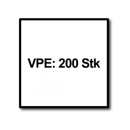 Fischer ULTRACUT FBS II Betonschrauben 10x80mm 25/15/- 200 Stk. Sechskantkopf SW15 ( 553687 )