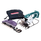 Makita UM 165 D ( G Serie ) Akku Grasschere 14,4 V 16 cm + Grasmesserschutz + Arbeitsschürze - ohne Akku, ohne Ladegerät