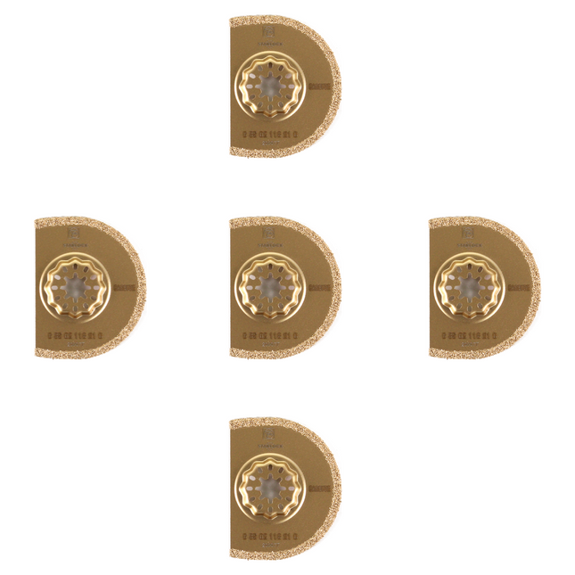 Brzeszczot Fein z węglików spiekanych, 75 mm, Starlock 5 sztuk ( 63502118230 )