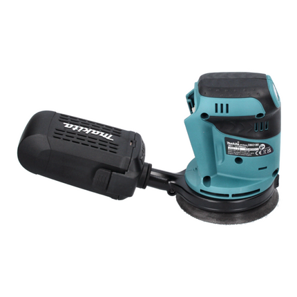 Makita DBO180Z Cordless Random Orbit Sander 125mm 18V + 200x Abrasives Discs - without Battery, without Charger