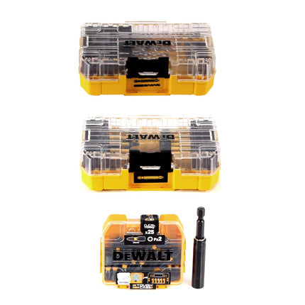 DeWalt DT 70716 TSTAK CADDY Caja para 5x ToughCases y 4x Tac Tac Box + juego de broca y taladro para mampostería FlexTorq de 75 piezas.