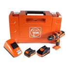 Fein ASCM 18 QSW Akku Bohrschrauber MultiVolt 12V/18V 40Nm Brushless ( 71161266000 ) +  1x Akku 3,0Ah 12V + 1x Akku 3,0Ah 18V + Ladegerät + Koffer