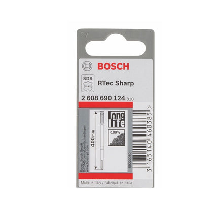 Bosch Flachmeißel R-Tec Sharp SDS-max 400x25mm ( 2608690124 ) Long Life selbstschärfend