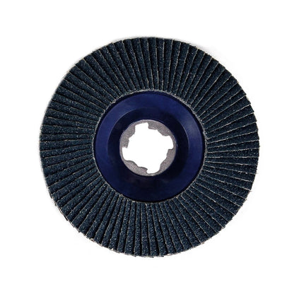 Bosch 10x Fächerschleifscheibe X571 X-LOCK Best for Metal 125x22,23mm K40 ( 10x 2608619209 ) gerade Ausführung - Toolbrothers