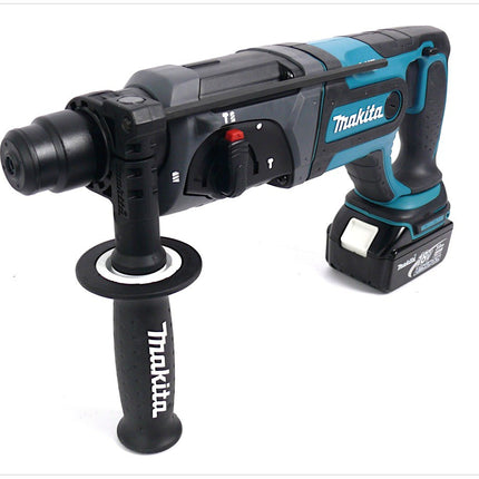 Makita BHR 241 18 V Li-ion Akku Kombi Bohrhammer SET inkl 1x BL1830 B Akku + DC 18 RC Ladegerät + Koffer - Toolbrothers
