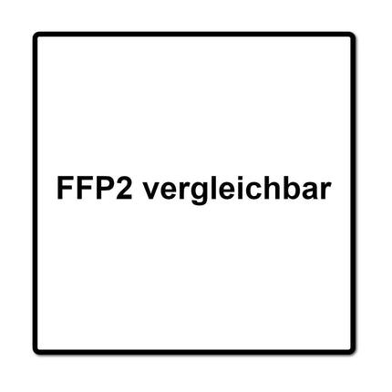 5x Mundschutz Atemschutz Maske KN95 95% Filterleistung FPP2 vergleichbar 4-lagig