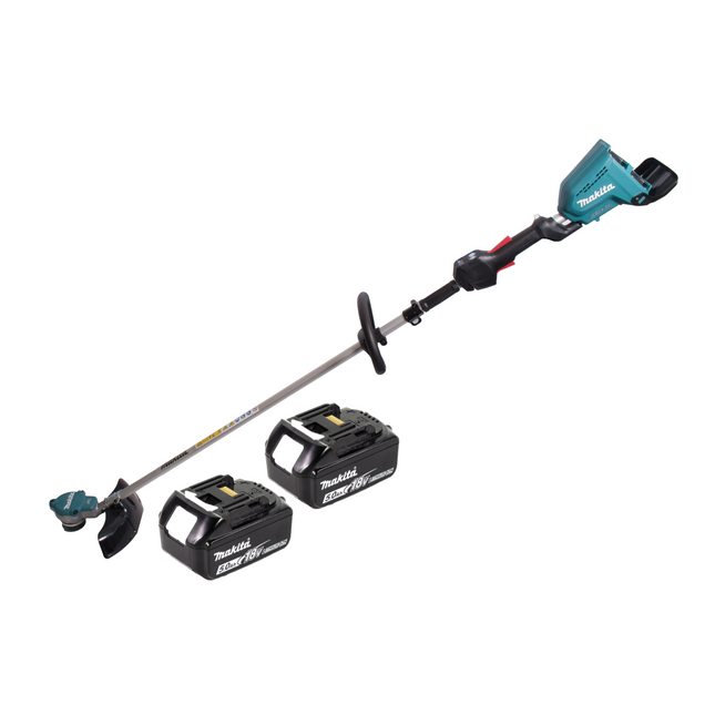 Makita DUR 368 LT2 Tagliabordi a batteria 36V ( 2x18V ) Brushless + 2x batteria 5,0Ah - senza caricabatterie